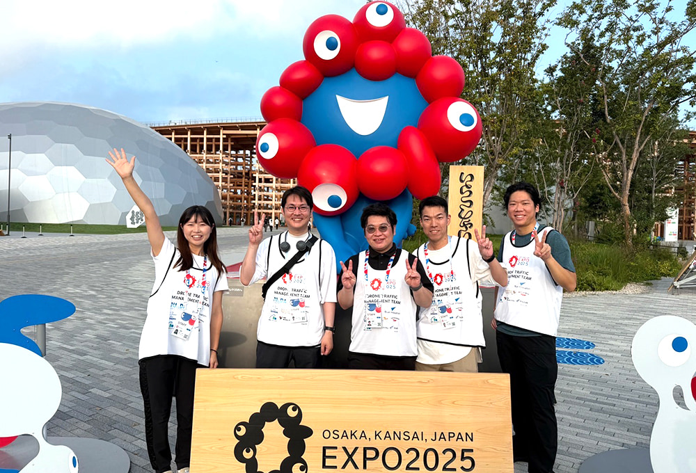 大阪・関西万博「空飛ぶクルマとドローンの運航調整実証」1