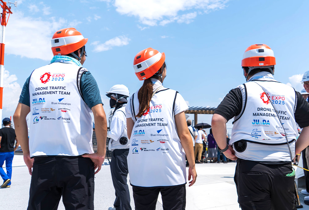 大阪・関西万博「空飛ぶクルマとドローンの運航調整実証」3